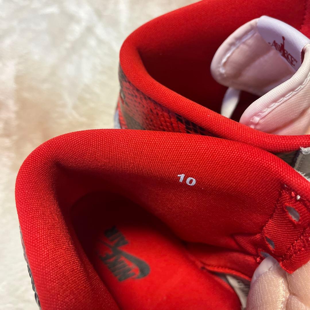 NIKEジョーダンエアシップホワイト/レッド　28cm NIKE［未使用］‼️