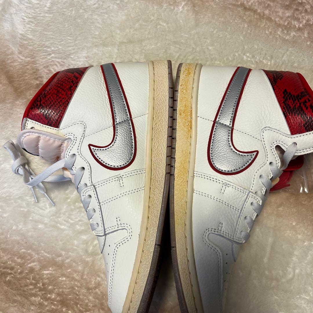 NIKEジョーダンエアシップホワイト/レッド　28cm NIKE［未使用］‼️