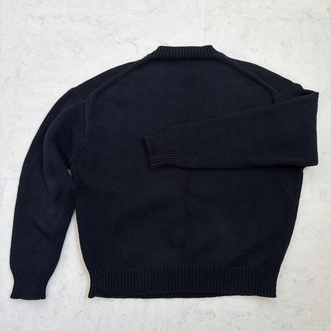 オーラリー ギザスーパソフトプルオーバーコットンニット