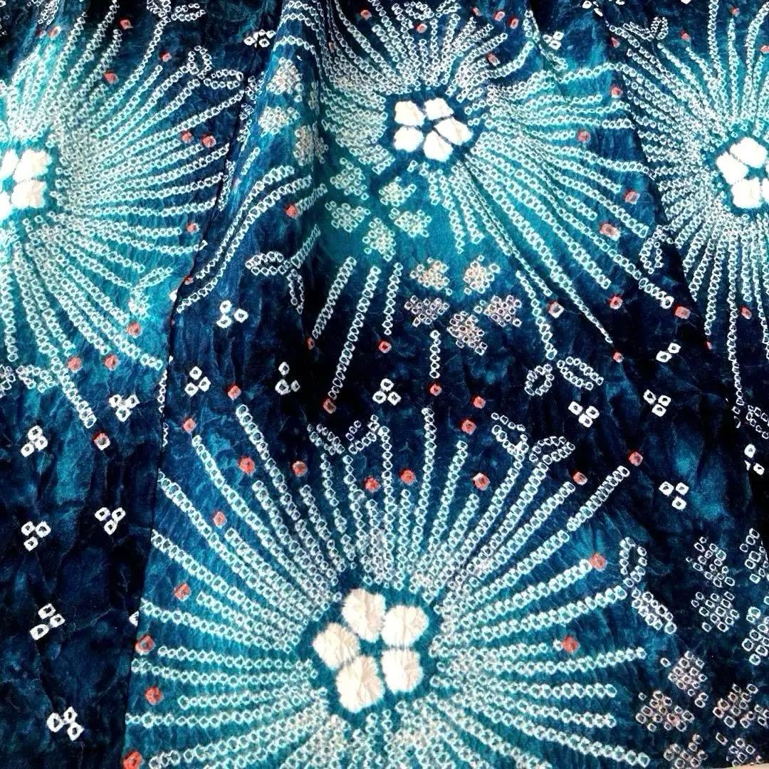 chisa 有松絞り・有松鳴海絞り やまと誂　身丈164cm上質N7-28