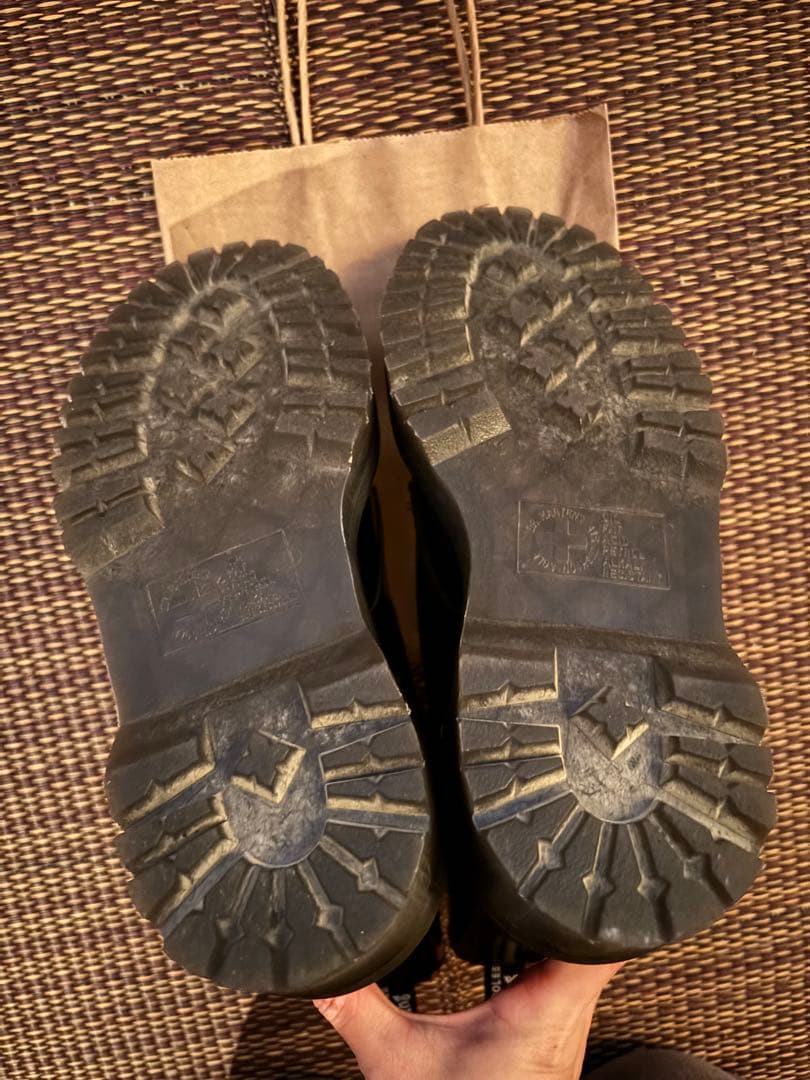 ドクターマーチン　JADON ホワイトステッチ 8 ホール ブーツ