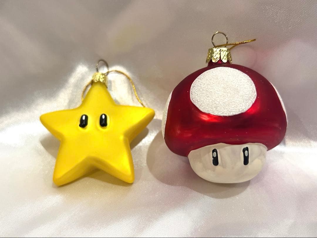 アスティエ Astier de Villatte オーナメント マリオ2個セット