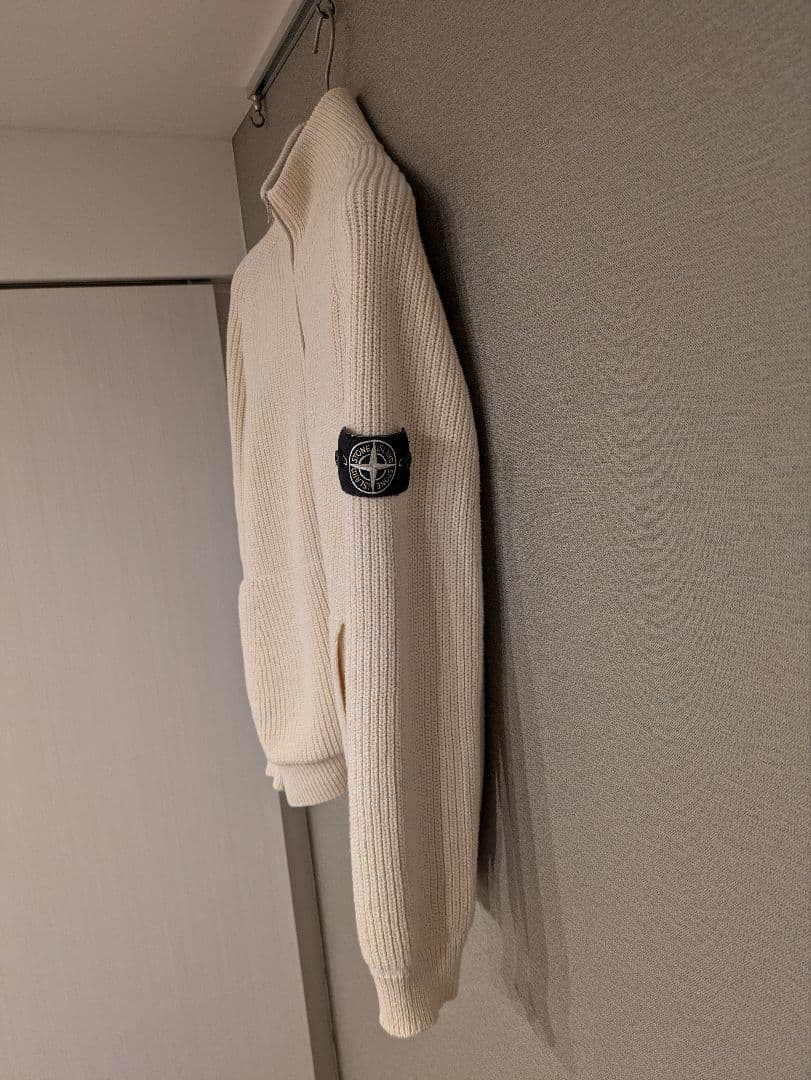 STONE  white tag ドライバーズニット