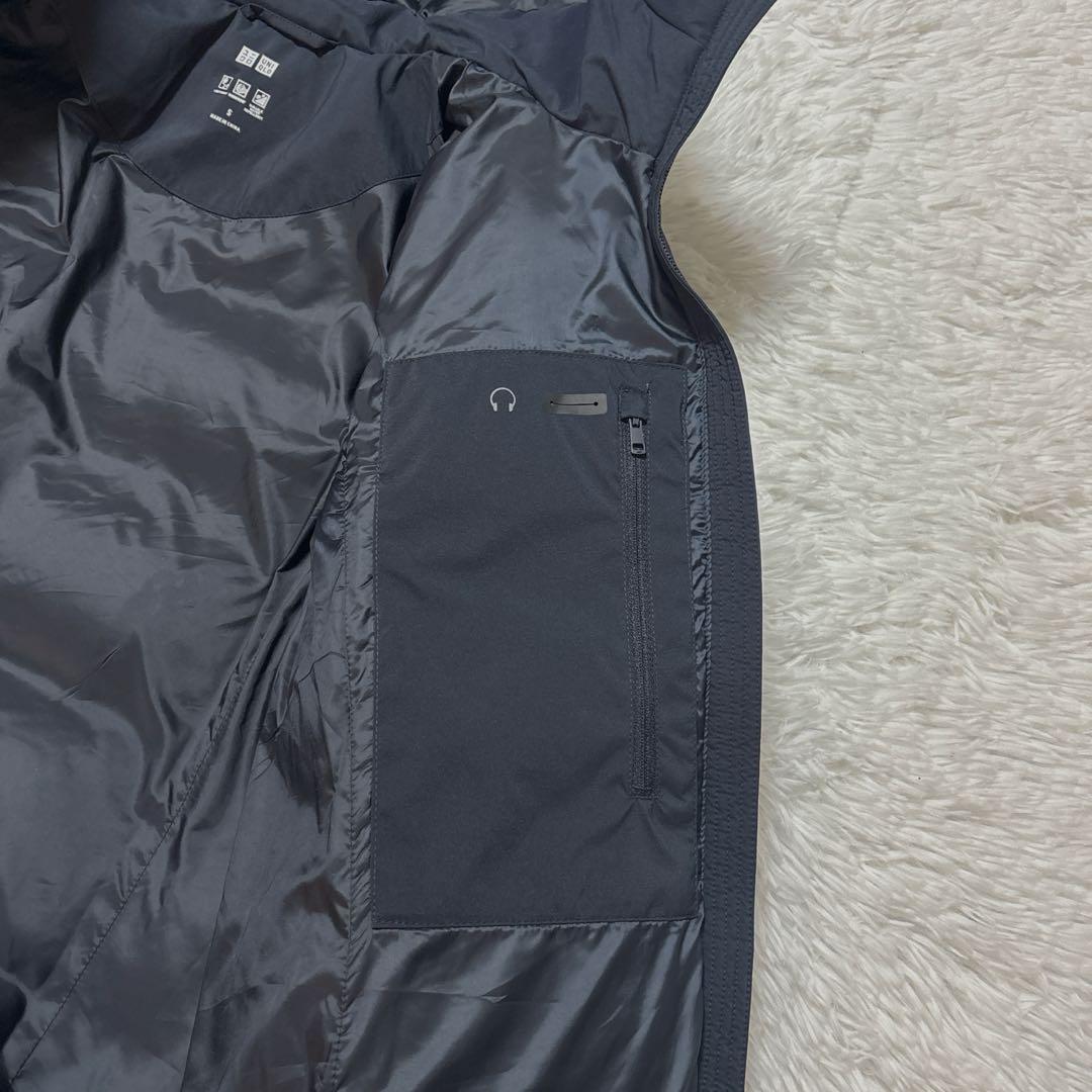 シームレスダウンロングコート ネイビー　420253 ユニクロ　UNIQLO