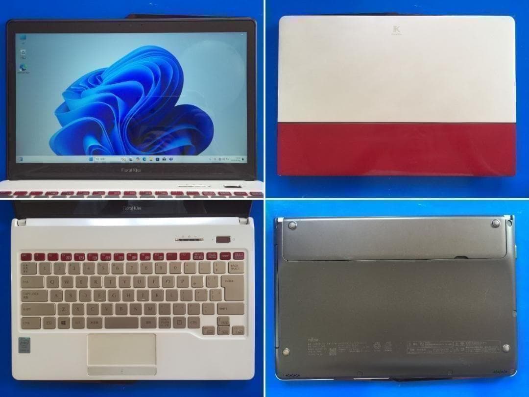 富士通 Floral Kiss CH75 13型HD液晶 おしゃれなノートPC