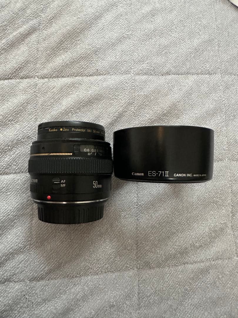 Canon 50mm 単焦点レンズ