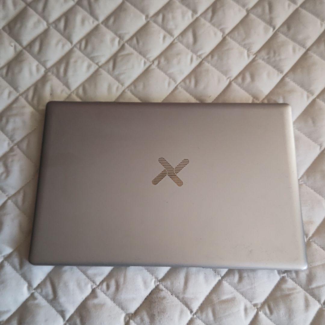 X ノートPC シルバー Intel搭載 ジャンク品