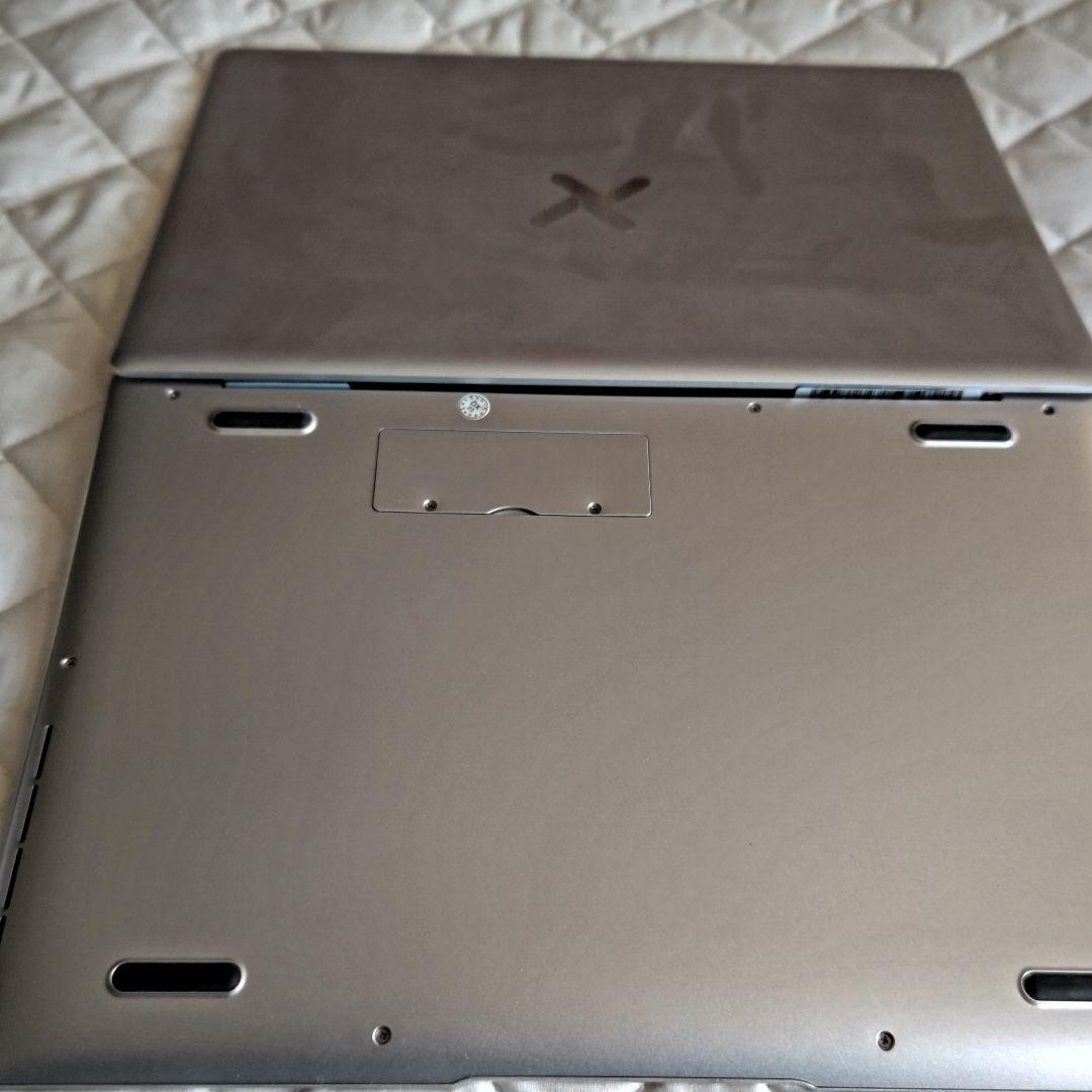 X ノートPC シルバー Intel搭載 ジャンク品