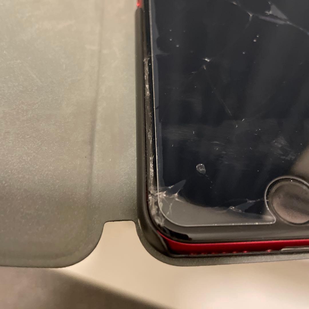 iPhone 本体 画面ひび割れ、焼き付き