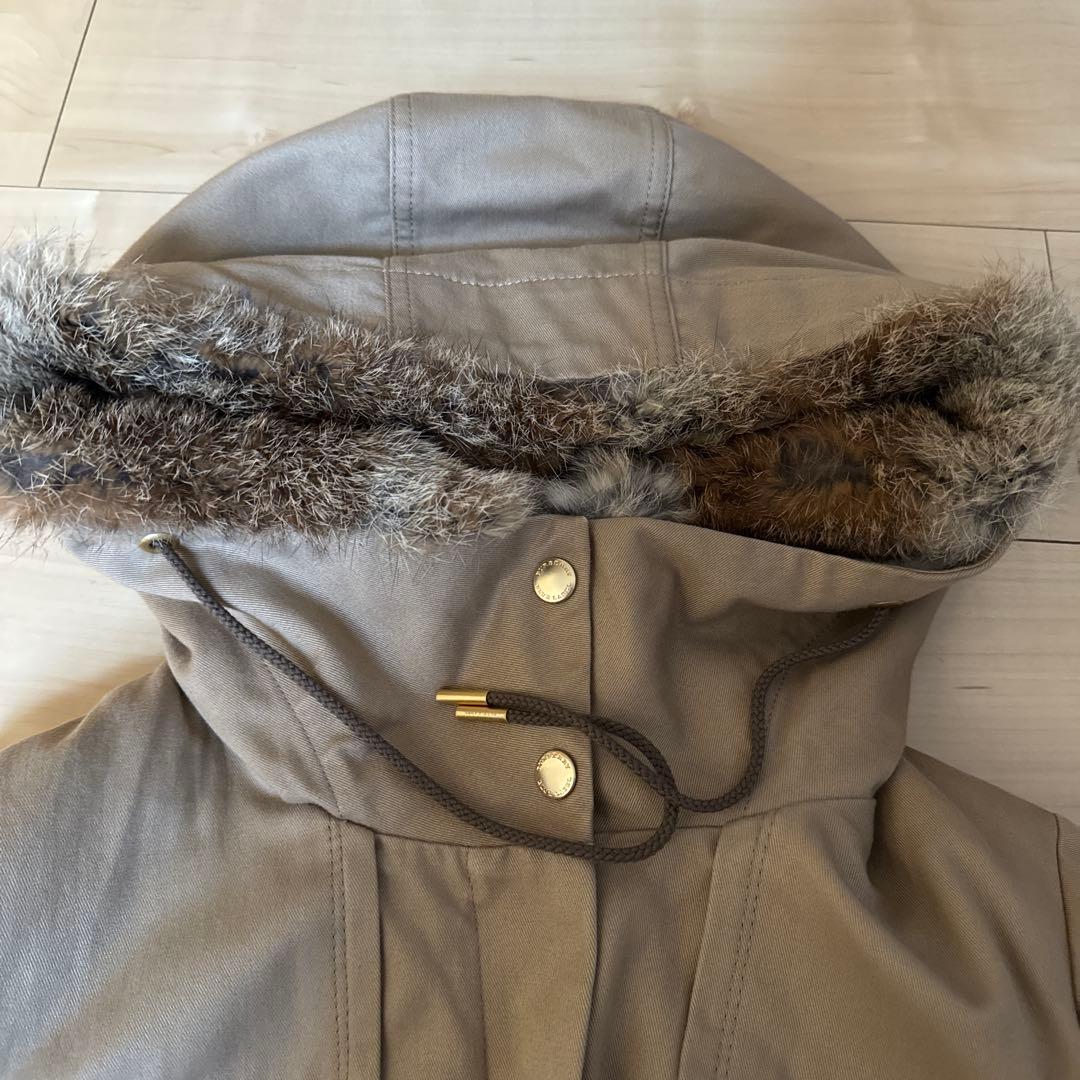 BURBERRY BLUE LABEL バーバリーブルーレーベルモッズコート美品