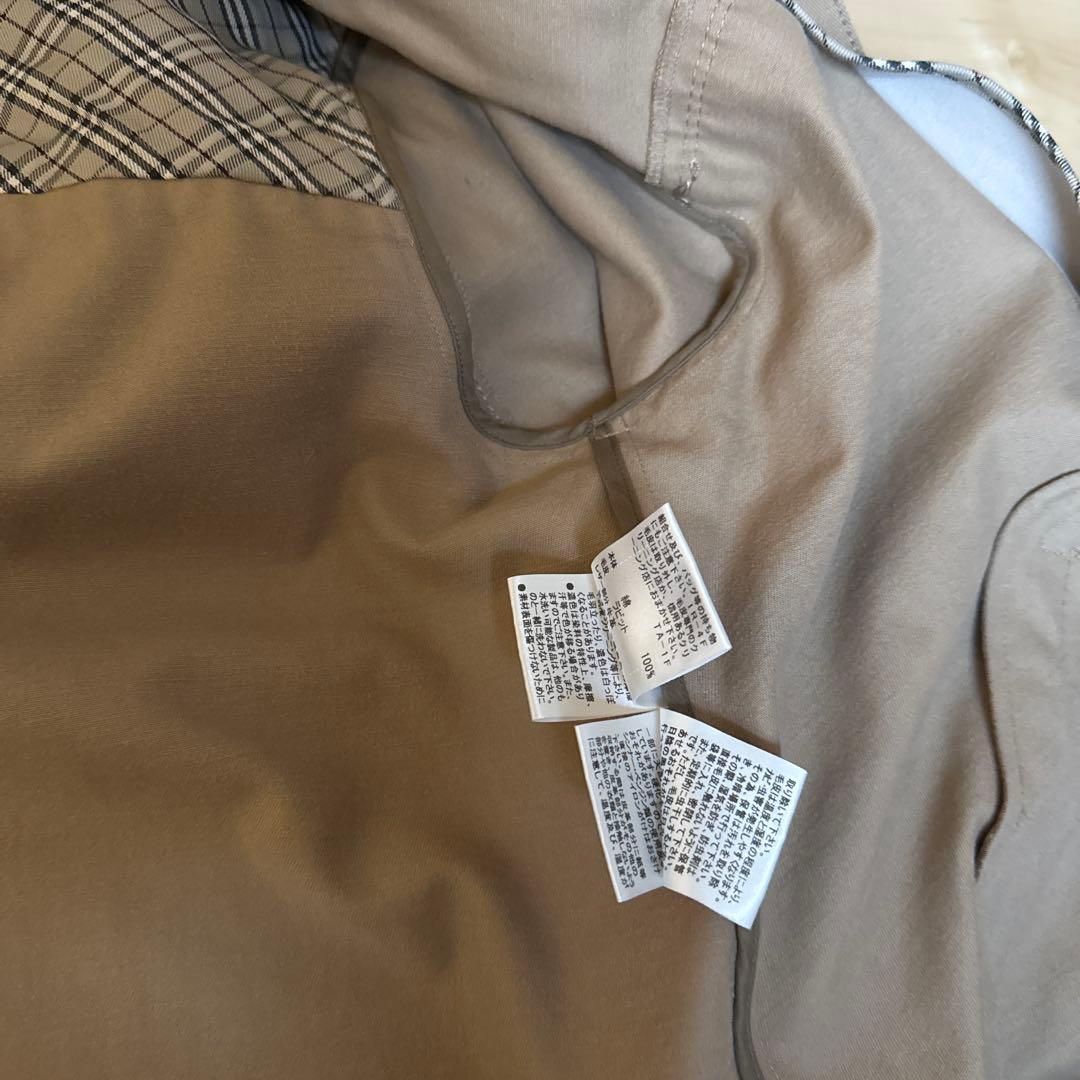 BURBERRY BLUE LABEL バーバリーブルーレーベルモッズコート美品
