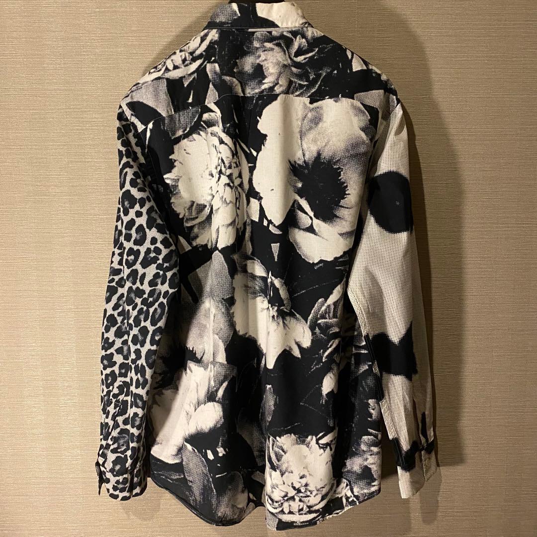 美品 ポールスミス paulsmith メンズ シャツ フェイス フローラル