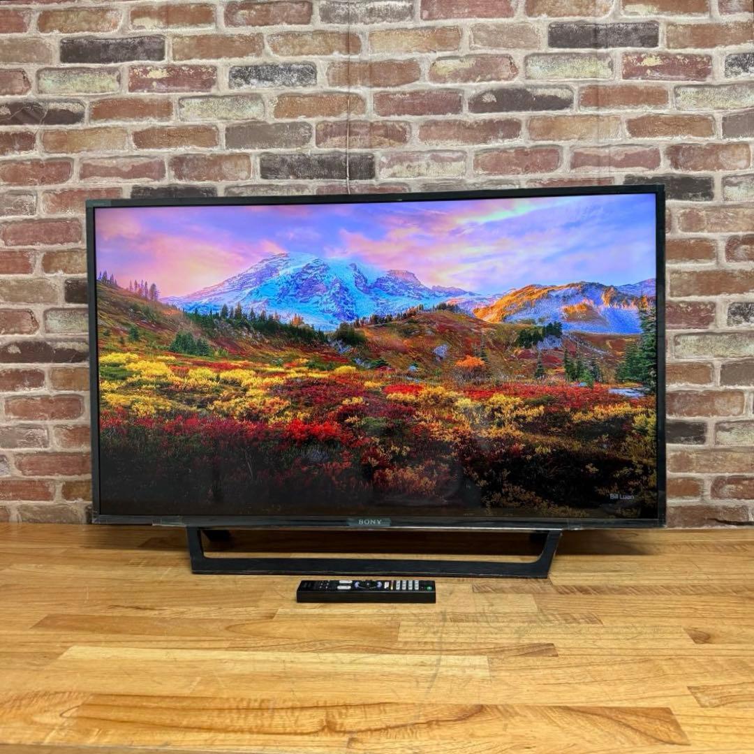 SONY 43V型 液晶テレビ BRAVIA KJ-43W730E 動画アプリ○