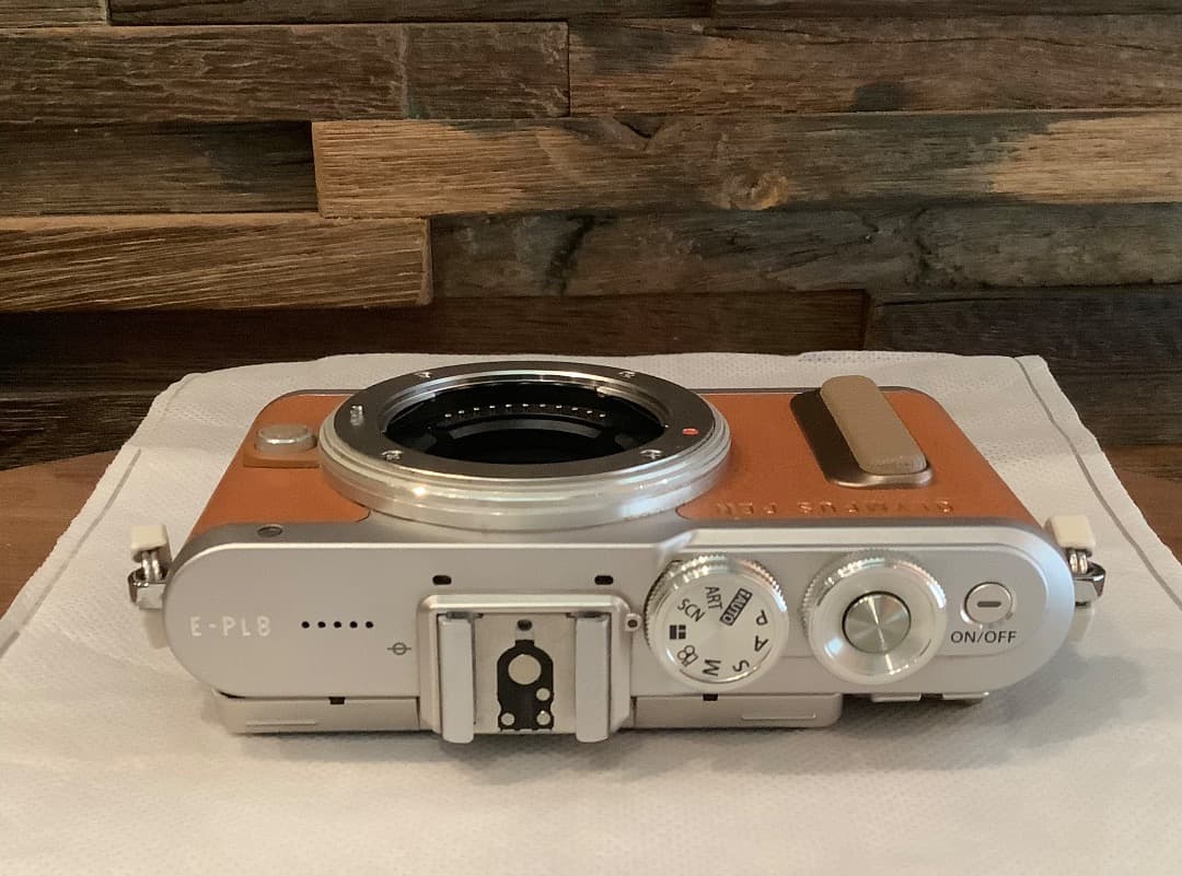 レンズ２本付き OLYMPUS PEN E-PL8 ブラウン ダブルズームキット