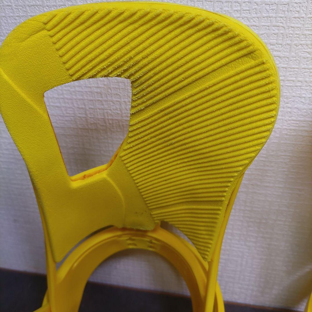 美品　BURTON CARTEL Mサイズ ビンディング イエロー