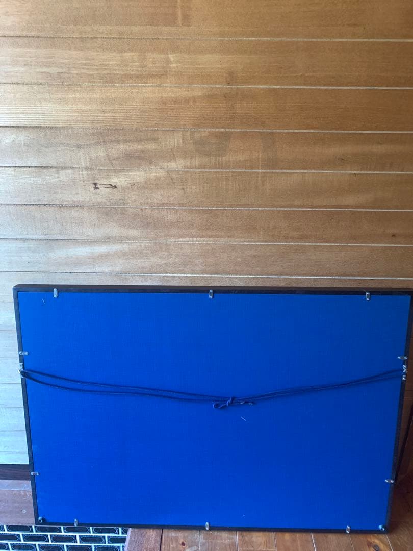 書道作品 墨字のアート 大判 為和 額