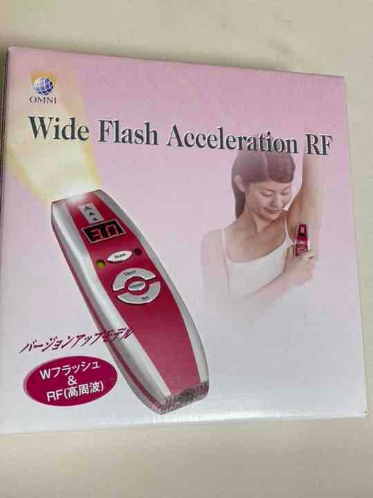 ワイドフラッシュアクセラレーションRF 購入価格17000円程です