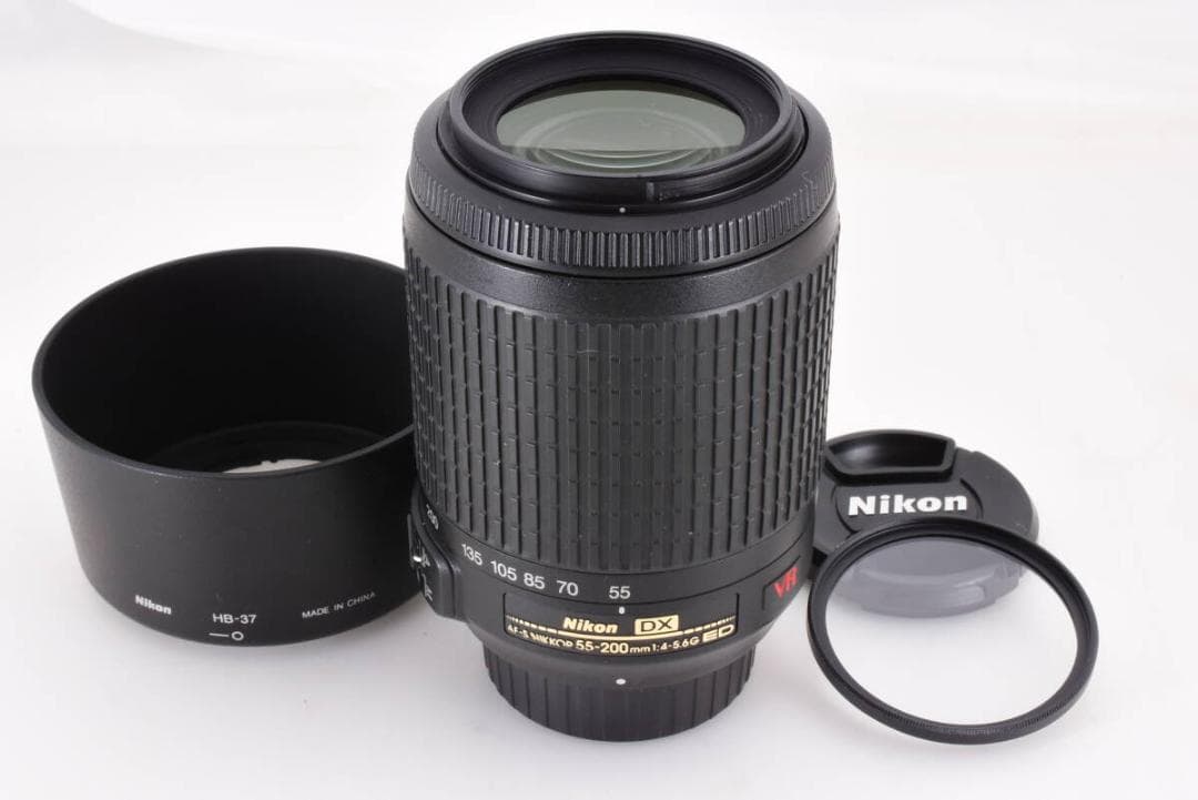 【手振補正あり】Nikon ニコン AF-S 55-200mm VR オマケ多数