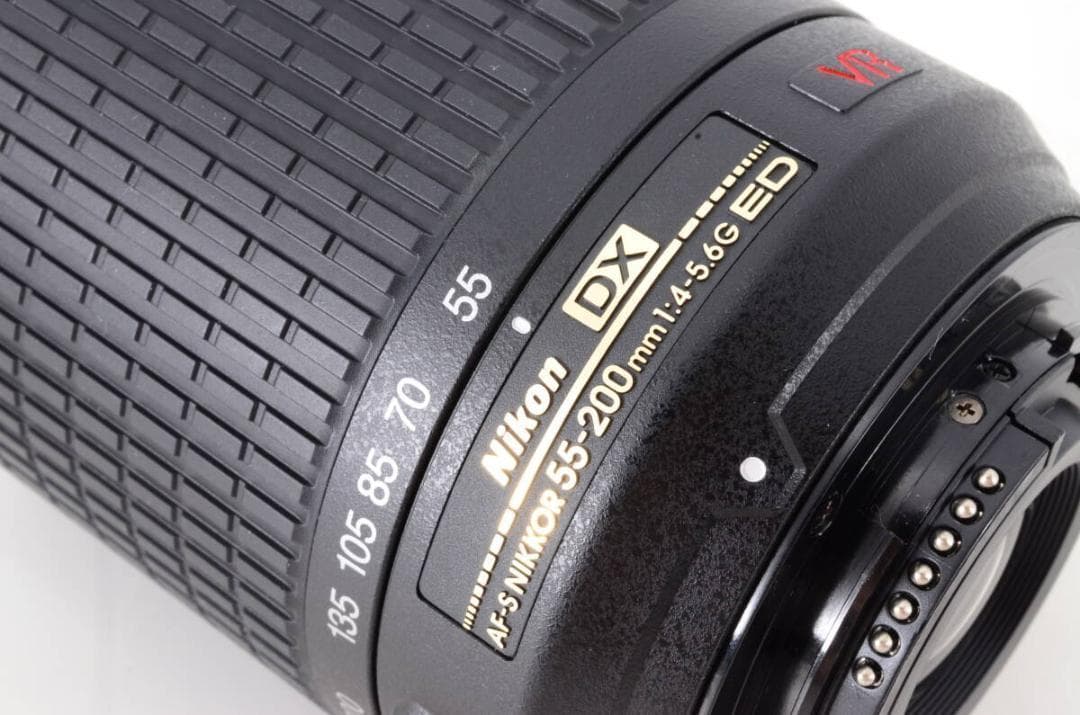【手振補正あり】Nikon ニコン AF-S 55-200mm VR オマケ多数