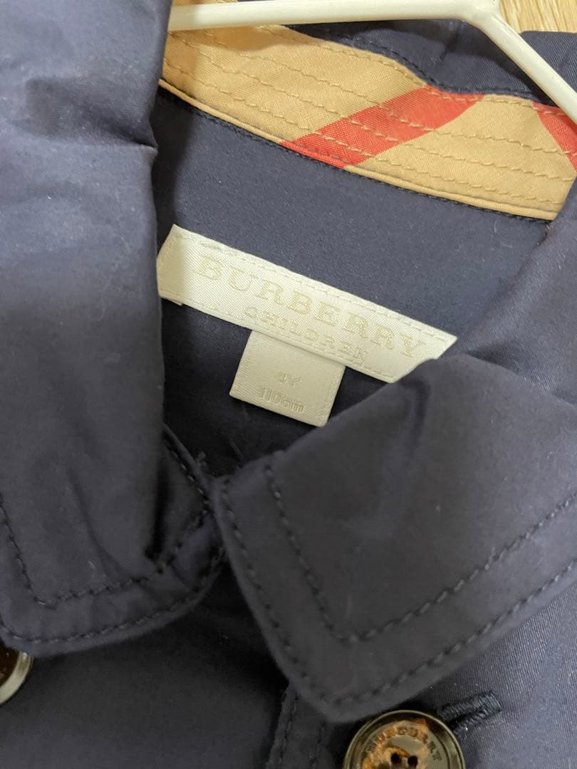 Burberryトレンチワンピース4y=110㎝