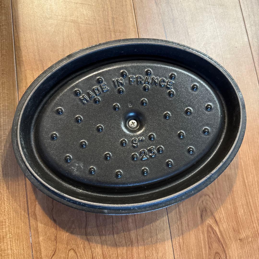 staub ストウブ　ピコ　ココットオーバル　23cm バジルグリーン