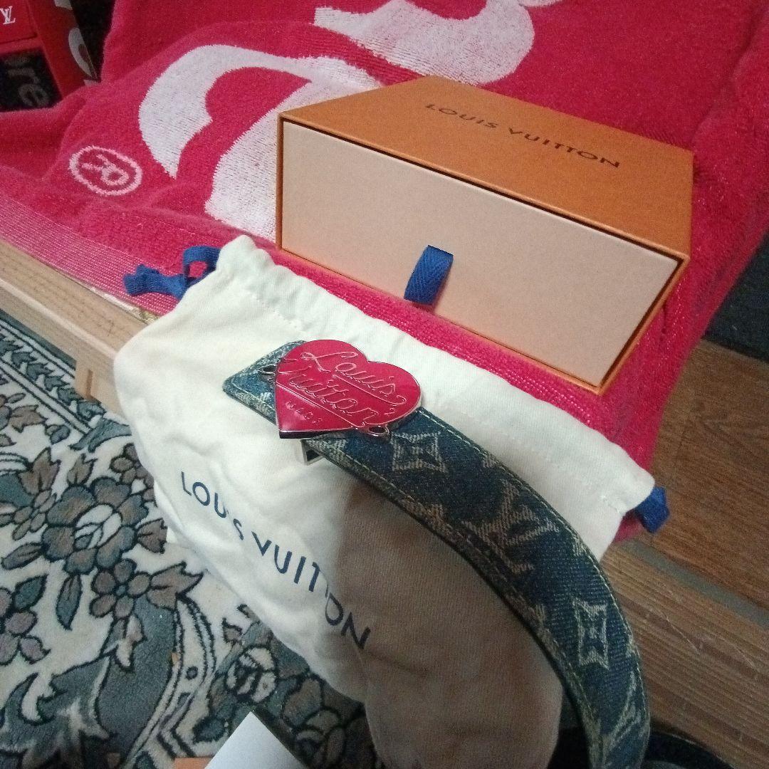 ルイヴィトン×nigo　コラボ　デニムベルト
