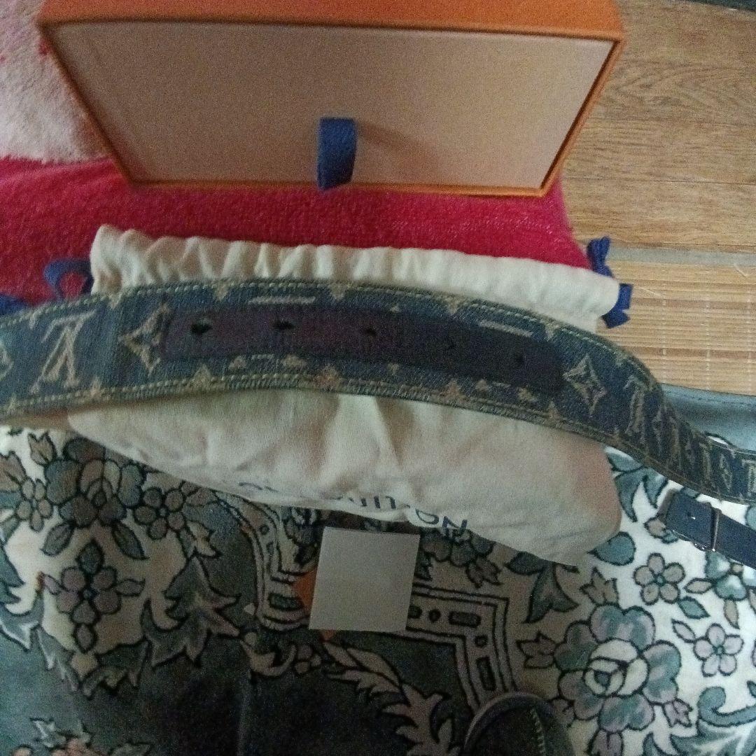 ルイヴィトン×nigo　コラボ　デニムベルト