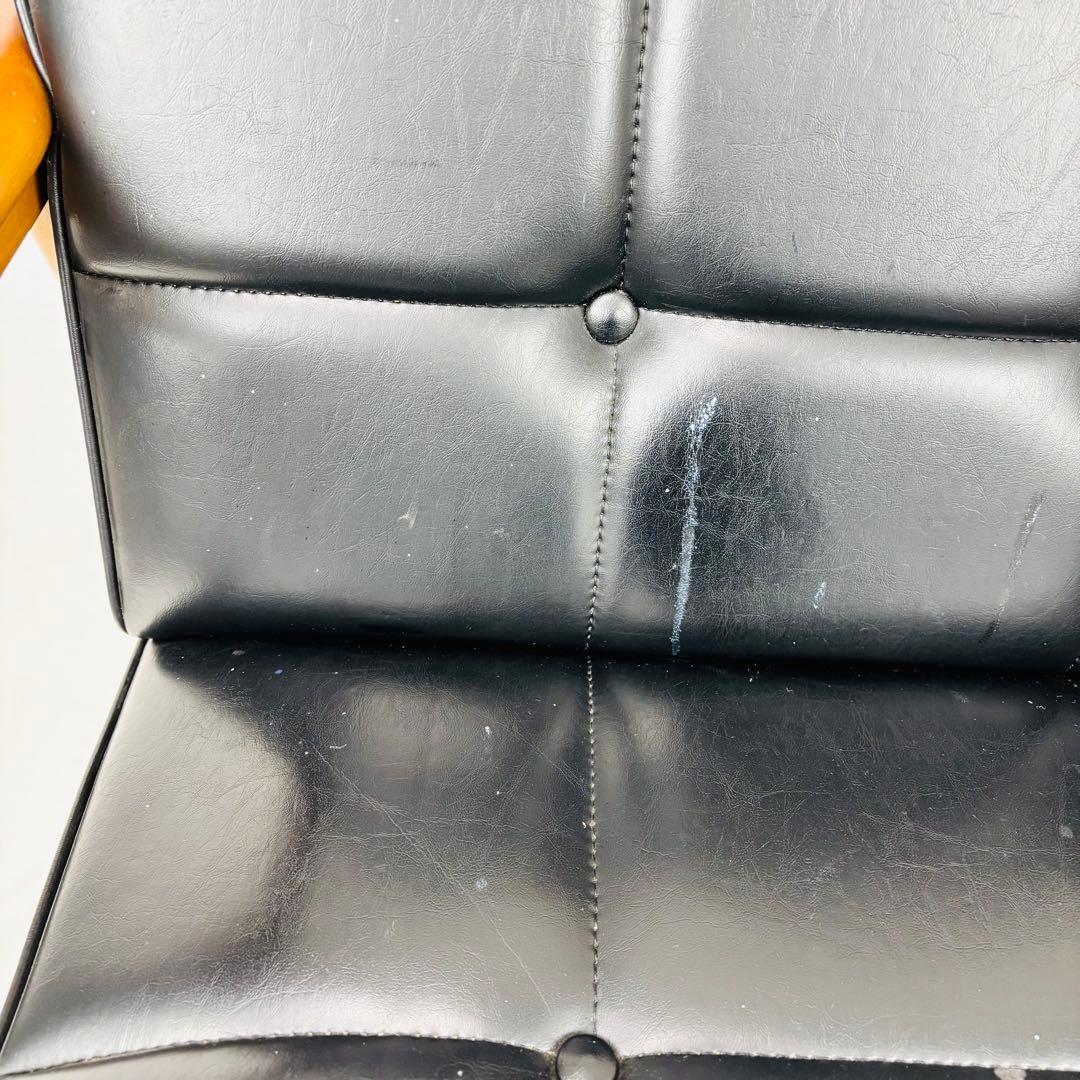 【カリモク60】Kチェア　1シーター　スタンダードブラック　1人がけ