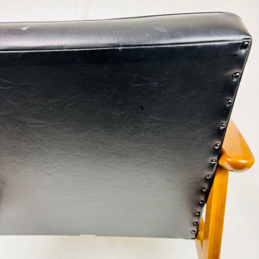 【カリモク60】Kチェア　1シーター　スタンダードブラック　1人がけ