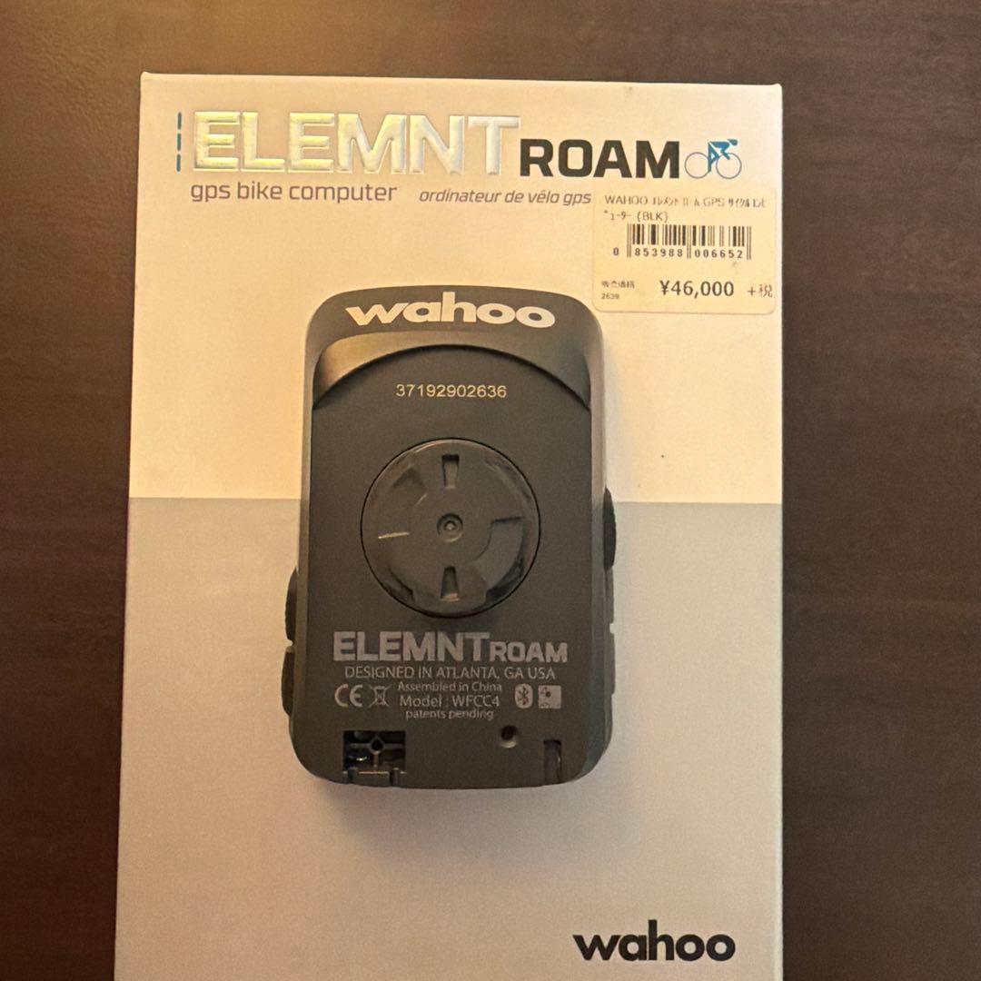 【美品】Wahoo ELEMNT ROAM ワフー　エレメント　ローム