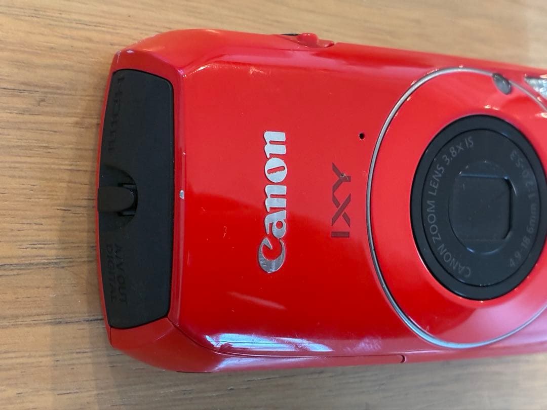 Canon IXY 30S レッド 赤