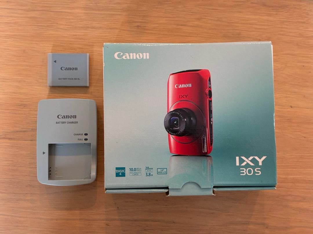 Canon IXY 30S レッド 赤