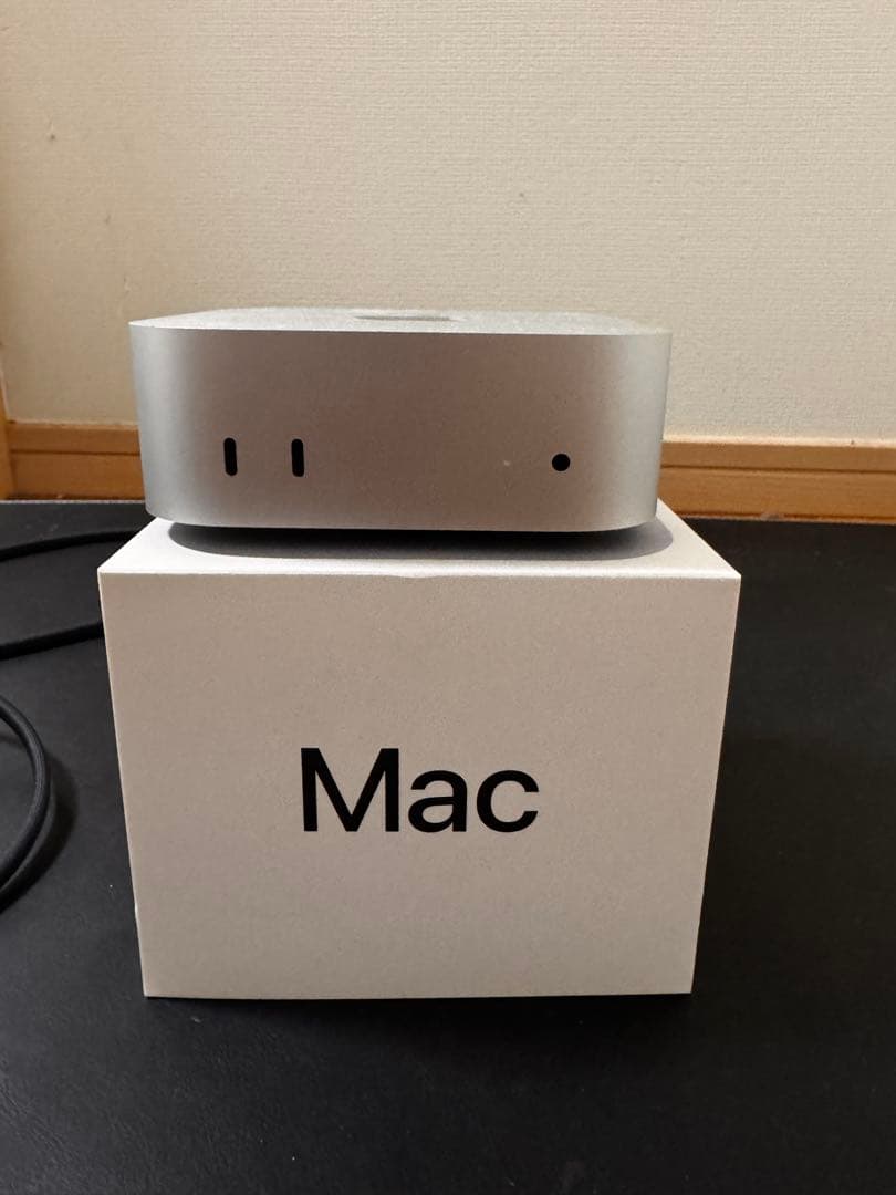 Mac mini 2024 M4 Pro メモリ24GB 512GBストレージ