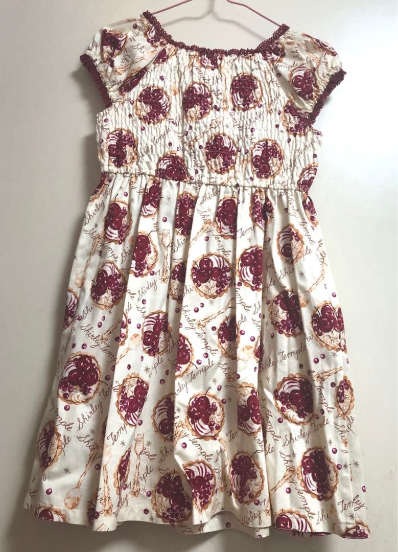 シャーリーテンプル　チェリータルト　ワンピース　140