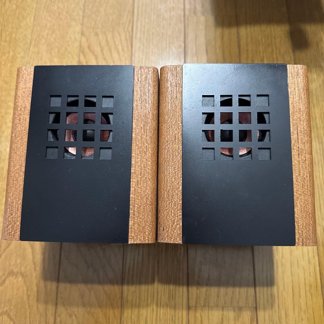 vintageJoin 鉄と木のスピーカー、アンプセット