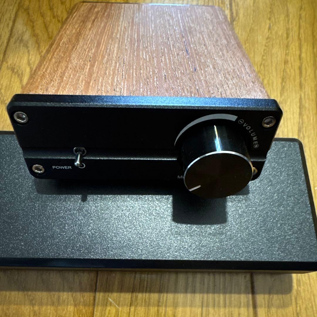 vintageJoin 鉄と木のスピーカー、アンプセット