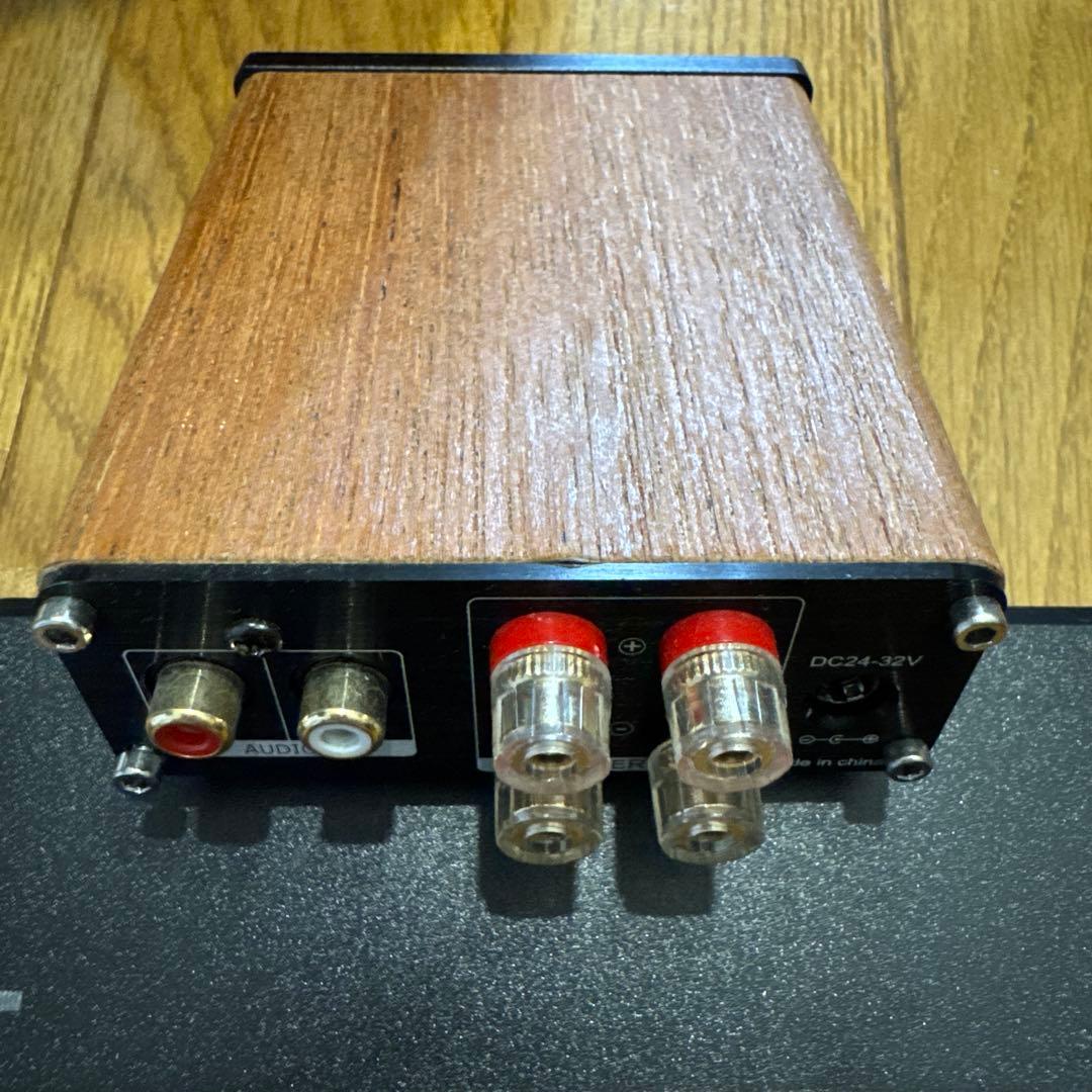 vintageJoin 鉄と木のスピーカー、アンプセット