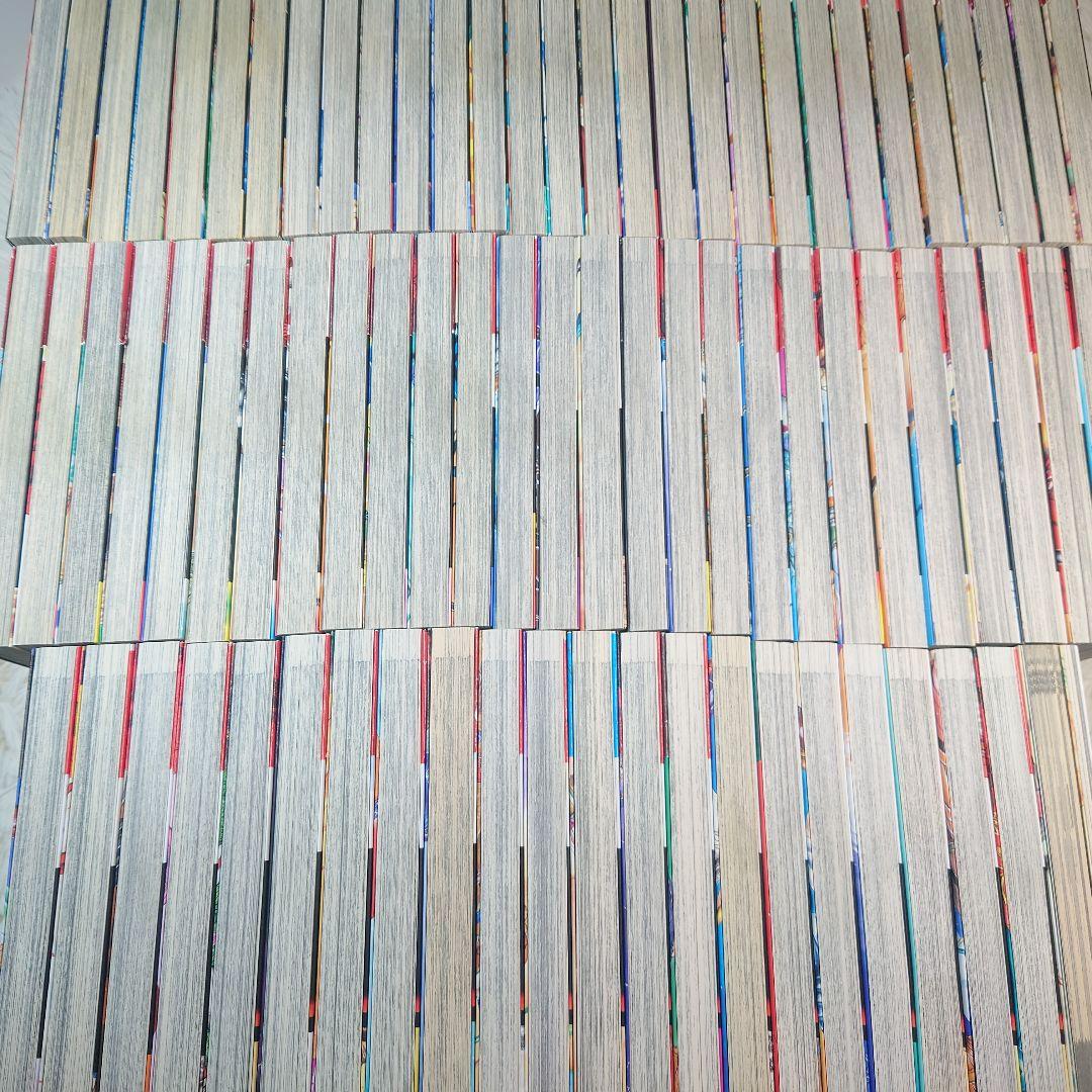 キングダム　1巻～77巻　最新刊まで　全巻セット　　公式ガイド　10周年ハガキ付