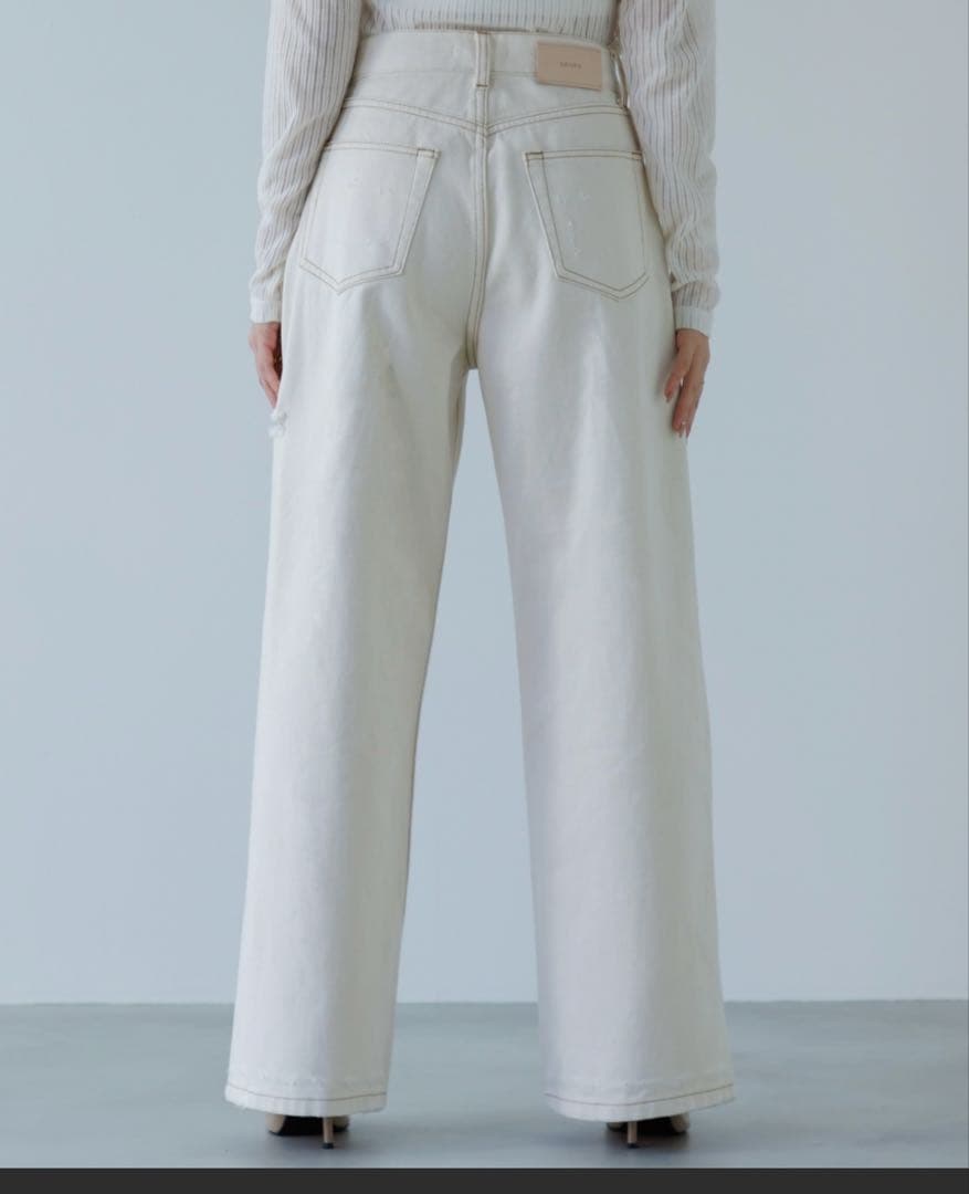 パンツ loose vintage like denim senee