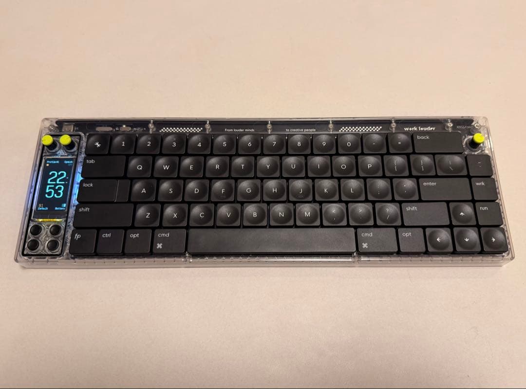 Worklouder Nomad E キーボード　美品