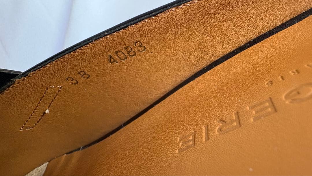 【新品/定価8万】クレジュリー レザー ミュール サンダル 38 (24cm)