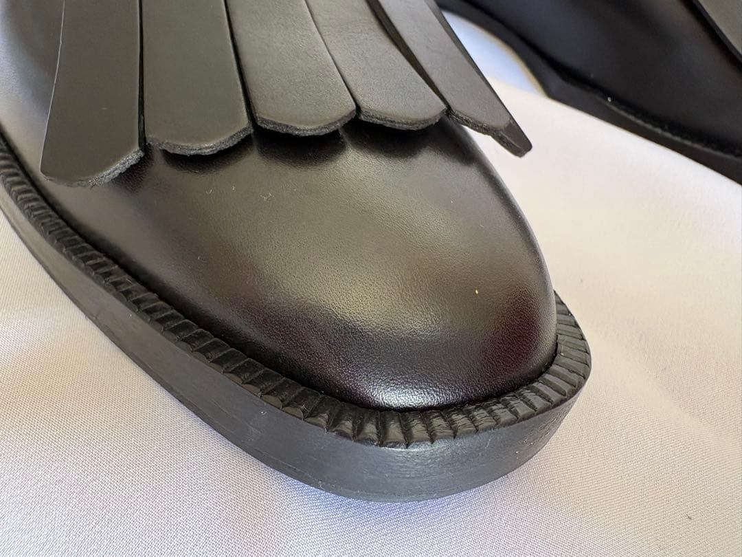 【新品/定価8万】クレジュリー レザー ミュール サンダル 38 (24cm)