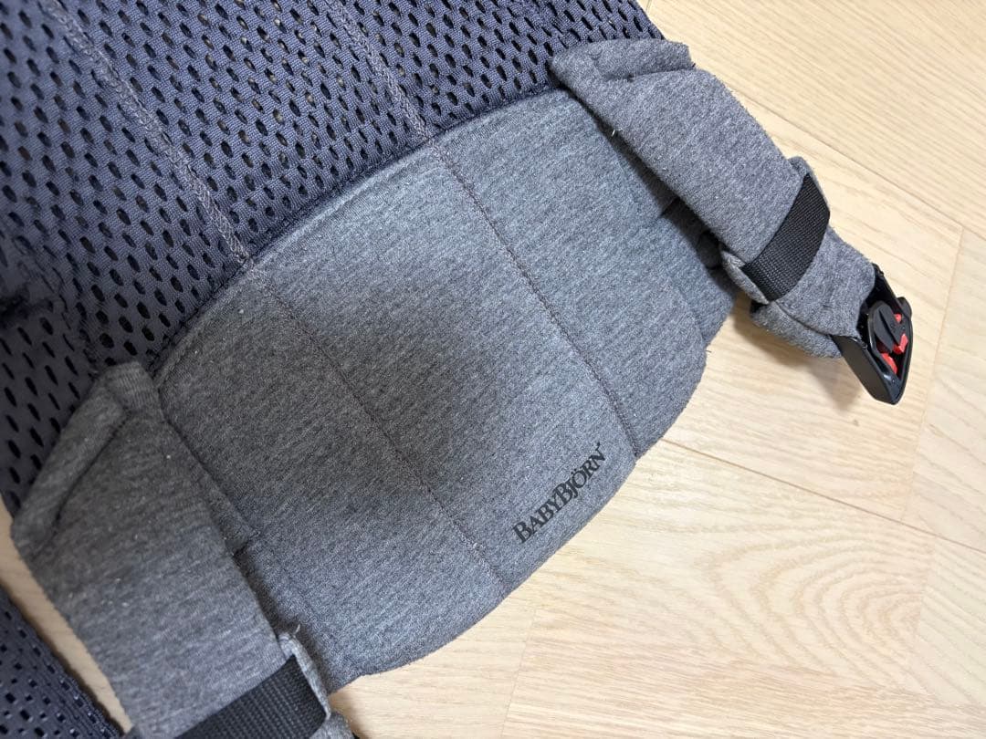 土日値下げ☆美品☆BABYBJÖRN 抱っこ紐 グレー メッシュ ハーモニー