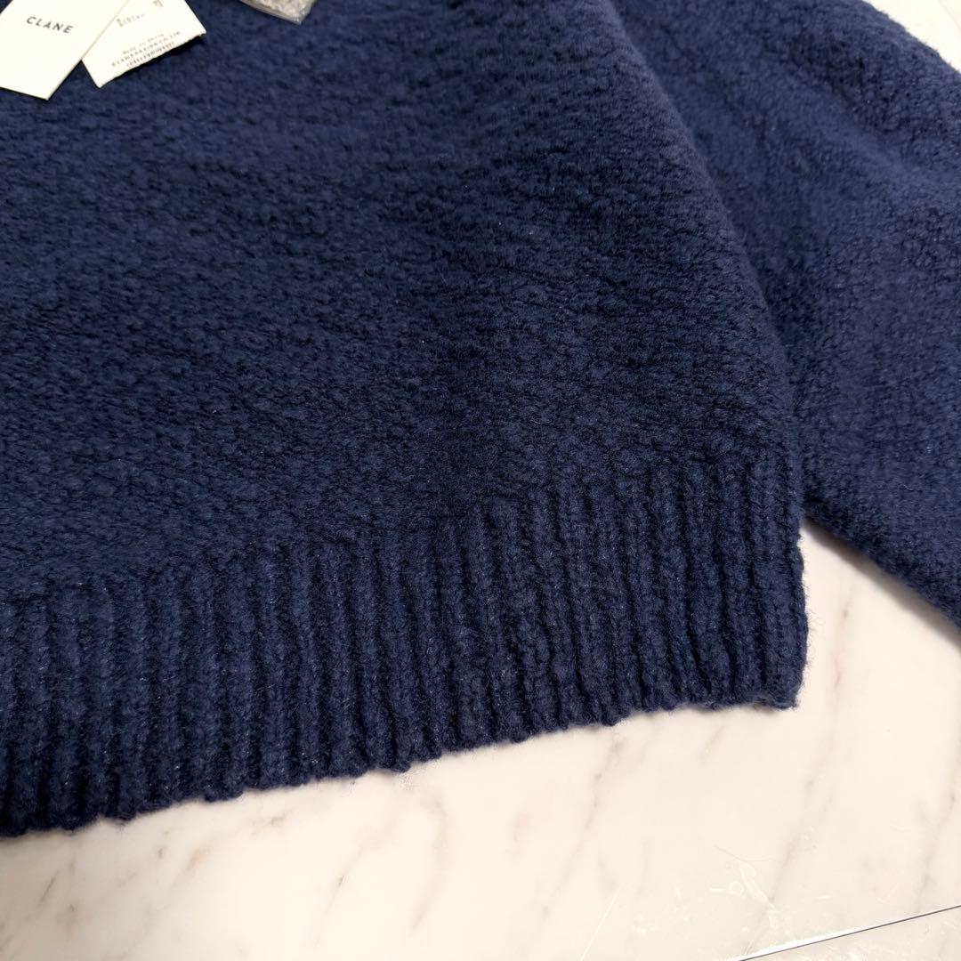 【新品タグ付き】完売品✨️クラネ ブローチ セット ソフトスラブ ニットトップス