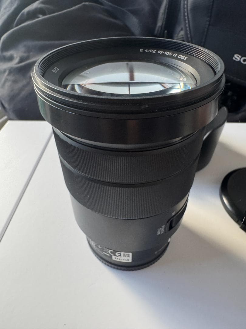E PZ 18-105mm F4 G OSS 美品 フード・キャップ付き