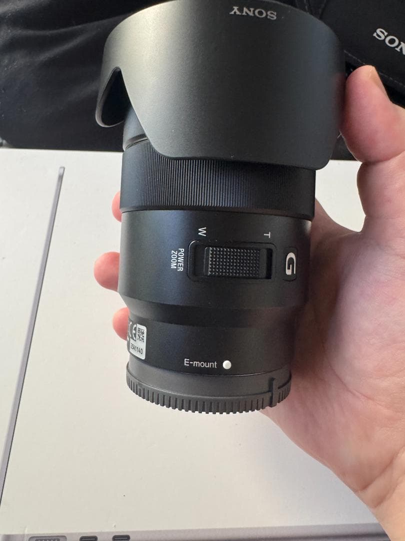 E PZ 18-105mm F4 G OSS 美品 フード・キャップ付き