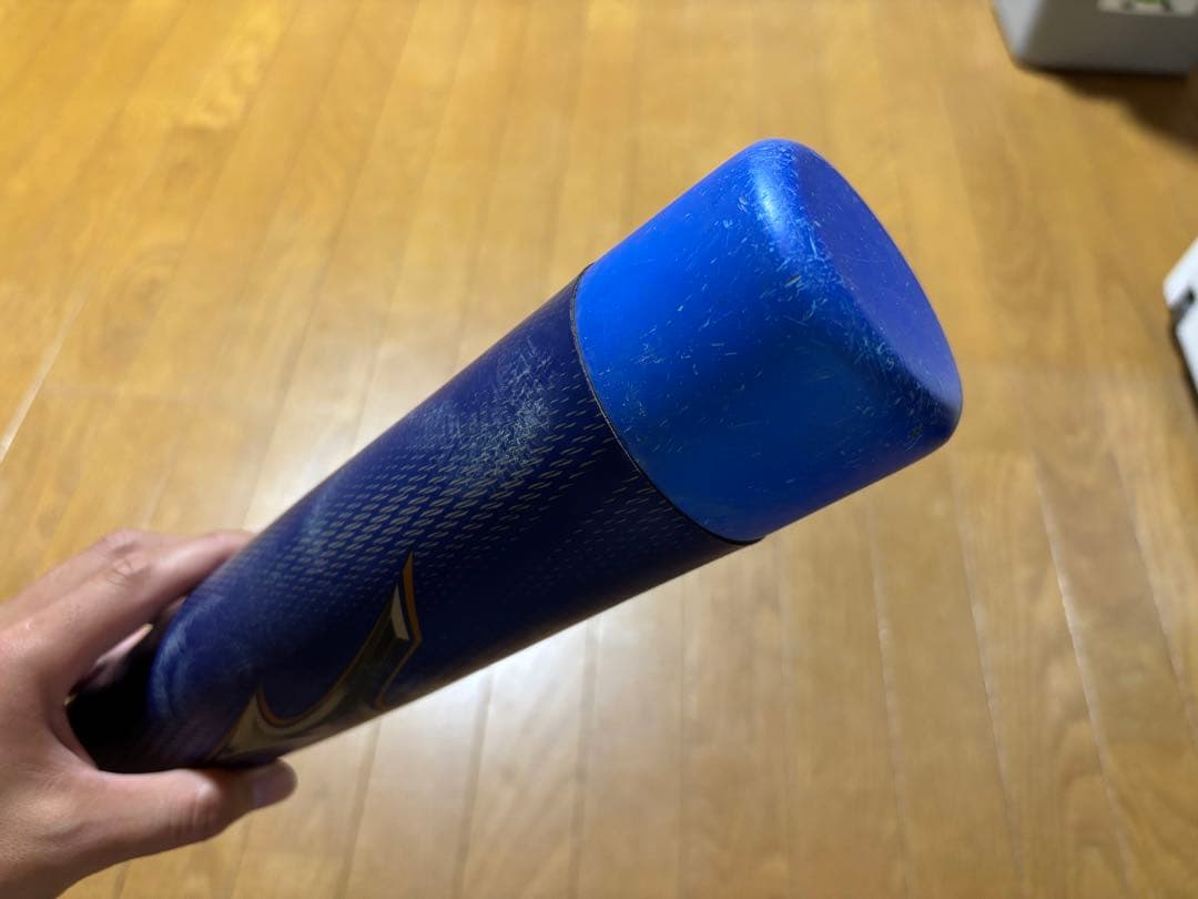 美品ミズノ 軟式野球バット レガシージュニア　79センチ　　560グラム平均