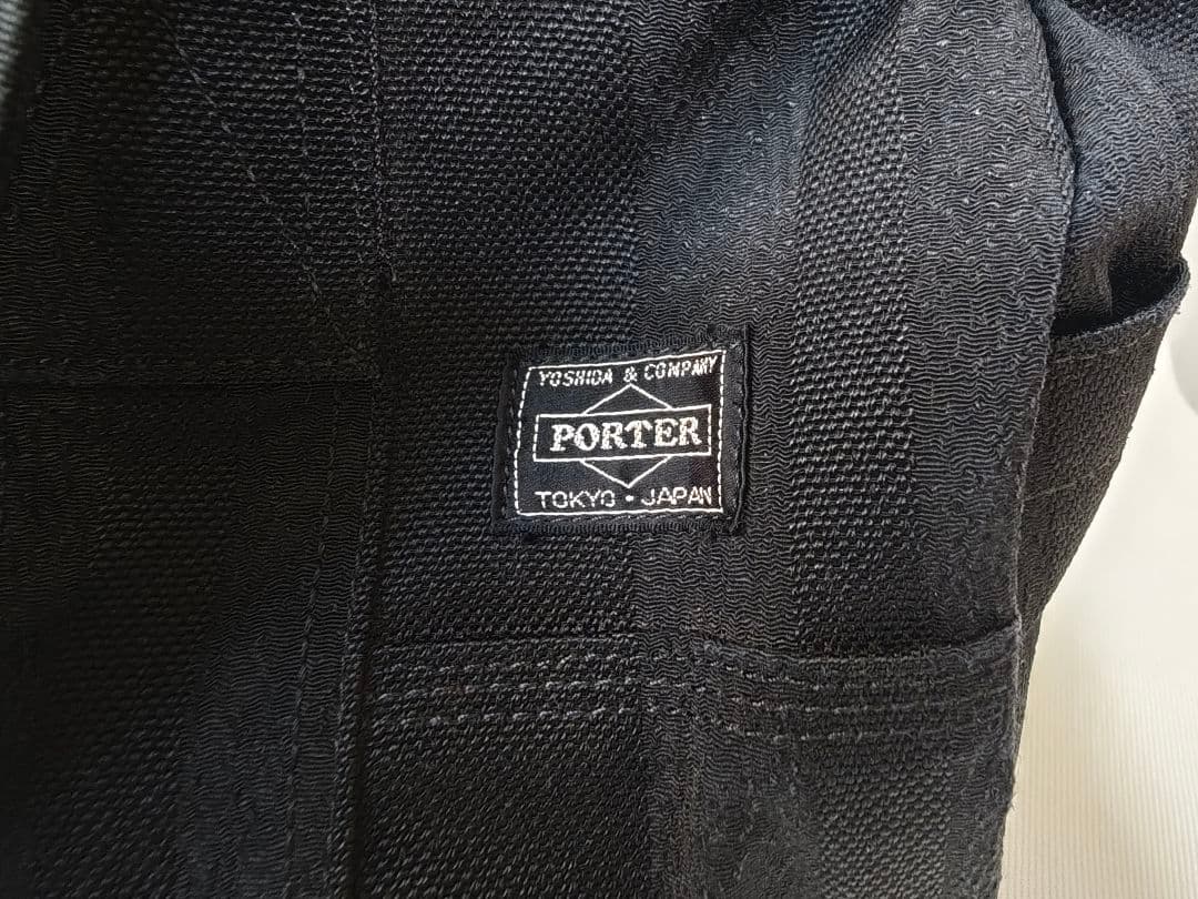 【美品】PORTER TANGO BLACK 2WAY BOSTON BAG