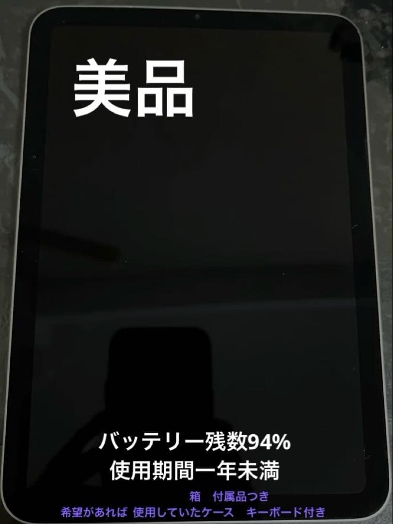 iPad mini A17 Pro 128GB 美品