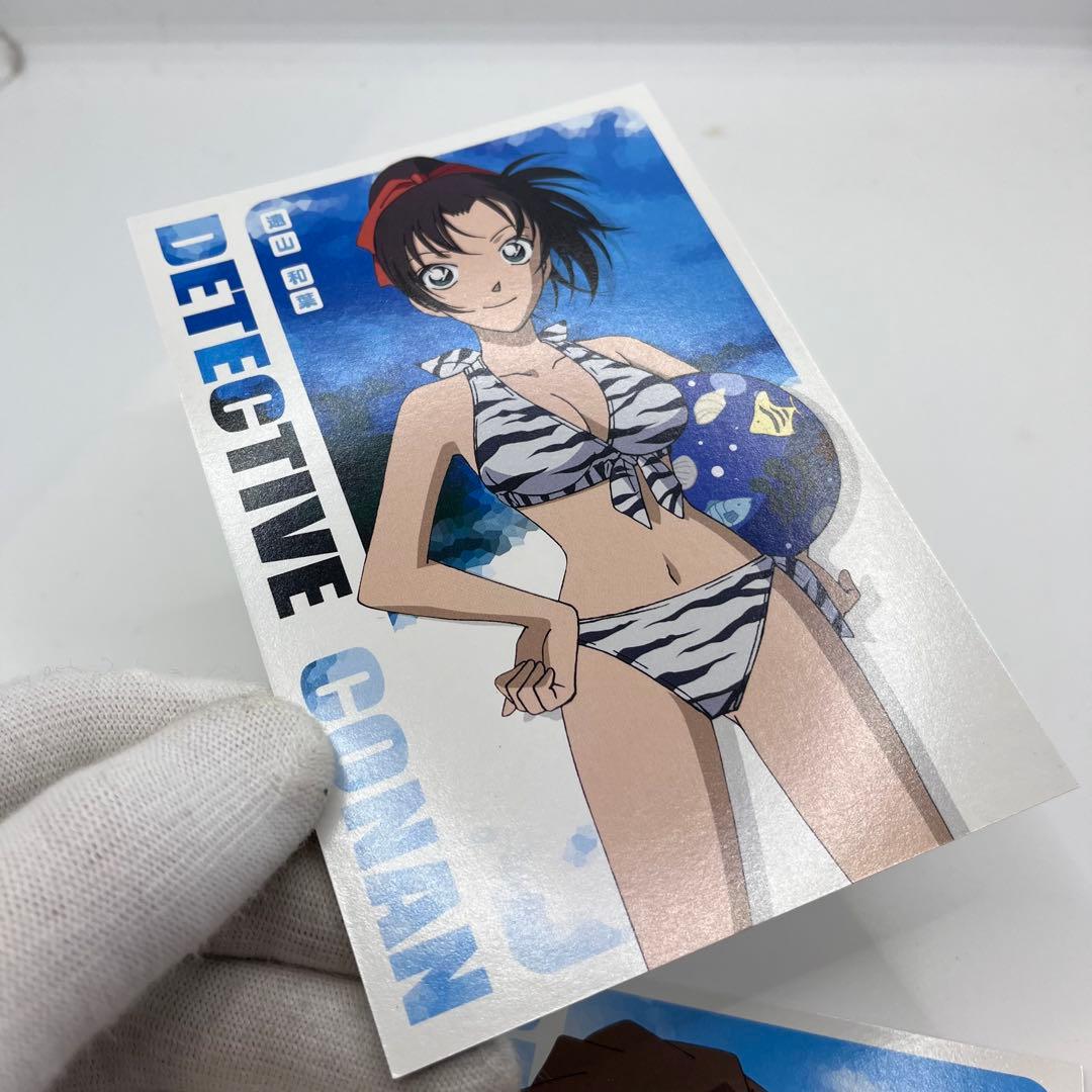 メガハウス　名探偵コナン　プレミアムヒロインズ　ポストカード　5枚セット　超希少